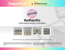 Load image into Gallery viewer, Authentic Tory Burch Womens White Slip-On Thong Sandals Size 7.5M Damaged
