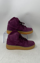 Load image into Gallery viewer, Nike Boys Air Force 1 High 922066-600 Purple Lace-Up Sneaker Shoes Size 4Y
