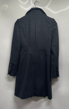 Load image into Gallery viewer, Guess Womens Gray Long Sleeve Collared Button Front Pea Coat Size XS
