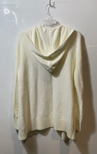Load image into Gallery viewer, Gap Womens Beige Long Sleeve Hooded Ribbed Hem Open Front Cardigan Sweater Sz M
