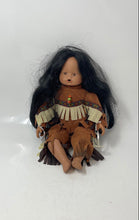 Load image into Gallery viewer, Indian Collector Limited Edition Black Hair Brown Eyes Porcelain Doll w/ Outfit
