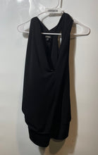 Load image into Gallery viewer, Express Womens Black Sleeveless V-Neck Regular Fit Pullover Blouse Top Size L
