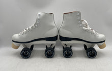 Load image into Gallery viewer, Roller Derby Womens Roller Star White Lace-Up Roller Skates Size 7 With Box
