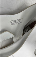 Load image into Gallery viewer, Michael Kors Womens White Leather Open Toe Block Heel Thong Sandals Size 7.5 M
