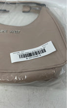 Load image into Gallery viewer, Nine West Womens Aidie Mini Beige Leather Zipper Shoulder Strap Hobo Bag
