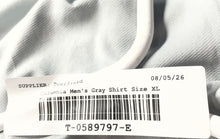 Load image into Gallery viewer, Columbia Mens Gray Short Sleeve Collared Pockets Stretch Button-Up Shirt Size XL
