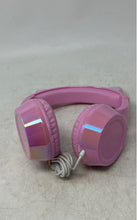 Load image into Gallery viewer, Pink Cat Ear Design Long Wired Over Ear Headphone Not Tested
