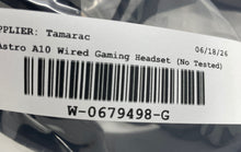 Load image into Gallery viewer, Astro A10 Black Noise Cancellation Boom Wired Gaming Headset Not Tested
