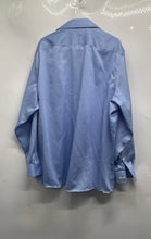 Load image into Gallery viewer, Michael Kors Mens Light Blue Cotton Long Sleeve Dress Shirt Size 17.5 34/35
