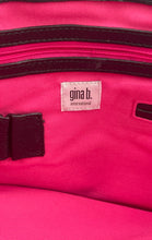 Load image into Gallery viewer, Gina B. International Womens Bella Black Leather Double Handle Tote Bag With Tag
