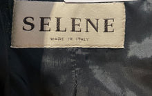 Load image into Gallery viewer, Selene Womens Black Long Sleeve Pockets Notch Lapel Three-Button Blazer Size 14
