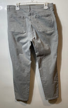 Load image into Gallery viewer, Banana Republic Womens Gray Patch Pockets High-Rise Twill Ankle Pants Size 14
