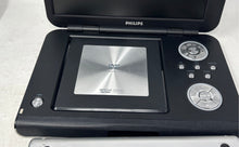 Load image into Gallery viewer, Philips PET 1000 Silver Portable DVD Player With Accessories Not Tested
