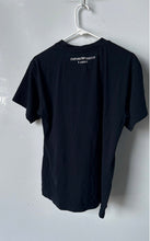 Load image into Gallery viewer, Emporio Armani Mens Dark Blue Cotton Short Sleeve Crew Neck Graphic T-Shirt Sz L
