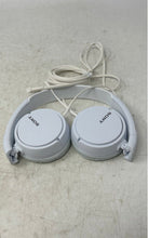 Load image into Gallery viewer, Sony MDR-ZX110 ZX Series White Wired Over The Ear Headphones Not Tested
