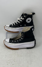 Load image into Gallery viewer, Converse Unisex Run Star Hike Hi Black White Platform Sneakers Shoes Sz M5.5 W7
