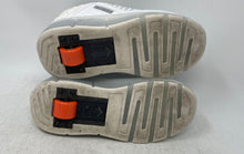 Load image into Gallery viewer, Fashion Unisex Kids White Round Toe Hook &amp; Loop Roller Skates Size EUR 35
