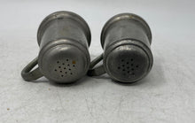 Load image into Gallery viewer, Vintage WEB Pewter Silver Tone Home &amp; Tableware Salt And Pepper Shakers
