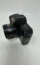 Load image into Gallery viewer, Meikai AR-4367 Black Motor Drive Focus Free Point &amp; Shoot Film Camera Not Tested
