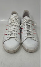 Load image into Gallery viewer, Adidas Kids Stan Smith EG6495 White Red Lace-Up Sneaker Shoes Size 5.5
