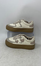 Load image into Gallery viewer, Bl Union Womens Beige Leather Round Toe Lace-Up Sneakers Shoes Size EUR 36
