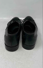 Load image into Gallery viewer, Bruno Magli Mens Black Leather Wingtip Lace-Up Brogue Dress Shoes Size 11
