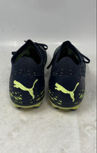Load image into Gallery viewer, Puma Kids Future 3.4 FG AG 107010-01 Blue And Green Soccer Cleats Size 4C
