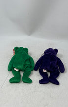 Load image into Gallery viewer, Set Of 2 Pcs Ty Beanie Babies Erin And Princess Plush Bar Collection w/ Tags
