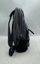 Load image into Gallery viewer, Fossil Unisex Gray Black Zipper Adjustable Strap Inner Pocket Backpack
