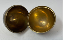 Load image into Gallery viewer, Vintage Large Gold-Tone Brass Engraved Floral Intricate Design Collectible Egg
