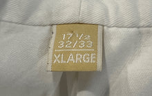 Load image into Gallery viewer, Michael Kors Mens White Long Sleeve Collared Dress Shirt Size XL

