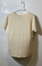 Load image into Gallery viewer, DKNY Womens Beige Crew Neck Short Sleeve Pullover T-Shirt Size XL
