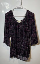 Load image into Gallery viewer, Michael Kors Womens Multicolor Paisley Off-The-Shoulder Blouse Top Size 2X
