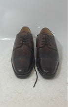 Load image into Gallery viewer, Steve Madden Mens Brown Leather Cap Toe Lace-Up Derby Dress Shoes Size 7
