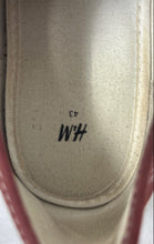 Load image into Gallery viewer, H&amp;M Mens Red White Lace-Up Round Toe Low Top Sneaker Shoes Size 10
