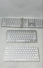 Load image into Gallery viewer, Assorted 3 Apple Wired And Wireless Magic Computer Keyboard Not Tested

