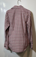 Load image into Gallery viewer, Express Mens Multicolor Plaid Cotton Long Sleeve Dress Shirt Size M 15-15.5
