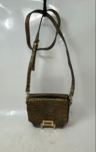 Load image into Gallery viewer, Kardashian Kollection Womens Beige Animal Print Embossed Crossbody Bag
