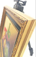 Load image into Gallery viewer, Vase And Fruits Still Life Oil Painting Framed And Signed Wall Decor Art
