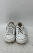 Load image into Gallery viewer, Reebok Kids Classic 100001398 White Leather Low Top Slip-On Sneaker Shoes Size 8

