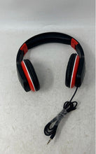 Load image into Gallery viewer, Unbranded Black And Red Wired Connectivity Over The Ear Headphones Not Tested
