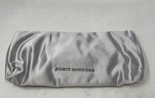 Load image into Gallery viewer, Juicy Couture Womens Silver Rhinestone Foldover Sateen Jade Clutch Handbag
