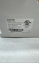 Load image into Gallery viewer, Singer Tradition 2277 White Mechanical Sewing Machine With Foot Pedal Not Tested

