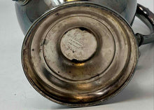 Load image into Gallery viewer, WM Rogers Silver Plated &amp; Tone Engraved Serving Tea Coffee Pot Pitcher
