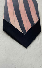Load image into Gallery viewer, Stacy Adams Mens Multicolor Striped Silk Adjustable Formal Pointed Tie
