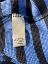 Load image into Gallery viewer, Banana Republic Mens Navy Blue Striped Long Sleeve Pullover T-Shirt Size Medium
