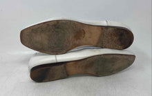 Load image into Gallery viewer, Womens White Leather Slip-On Almond Toe Loafer Shoes Size 8.5M
