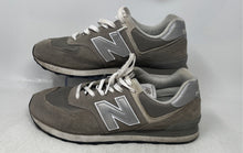 Load image into Gallery viewer, New Balance Mens 574 ML574EVG Gray Round Toe Lace-Up Sneaker Shoes Size 11.5D
