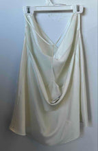 Load image into Gallery viewer, Express Womens White Sleeveless Cowl Neck Pullover Blouse Top Size Large
