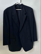 Load image into Gallery viewer, Malibu Mens Blue Long Sleeve Notch Lapel Collar Two-Button Blazer Size 54
